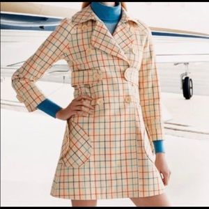 Marc Jacobs colorful trench coat